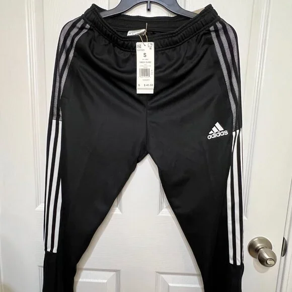 Adidas Men's Track Pant, Size S, Black, GH7305 - Picture 3 of 7